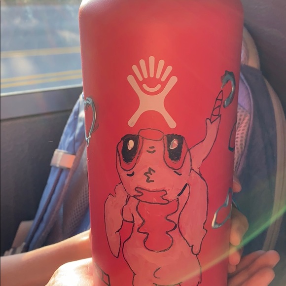 Hydro Flask Other - Pink original Painted Hydro Flask